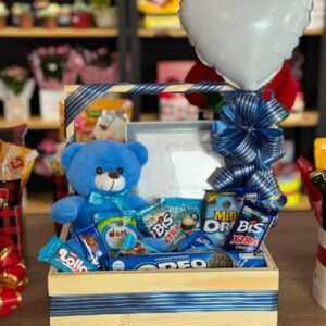 Cesta Urso E Guloseimas