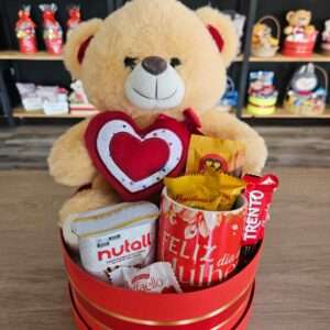 Box Urso< Caneca e Chocolates
